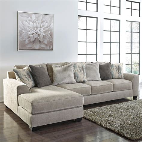 Benchcraft by Ashley Ardsley Contemporary 2-Piece Sectional with Left ...