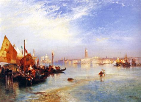 19th century American Paintings: Thomas Moran - Venice