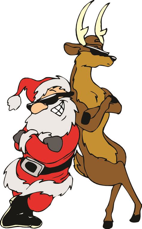 Funny Reindeer Cliparts | Free download on ClipArtMag