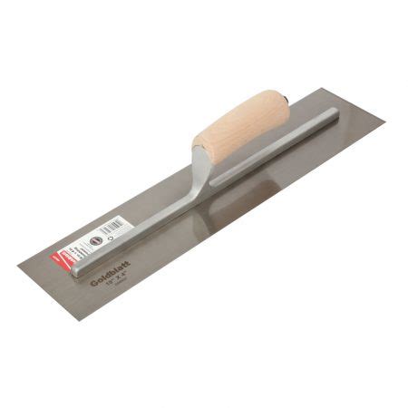 Wood-Handle Finishing Trowel - Concrete Hand Tools | Goldblatt