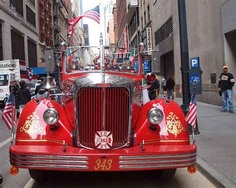 FDNY 9/11 MACK Engine 343, Fire Family Transport Foundatio… | Flickr