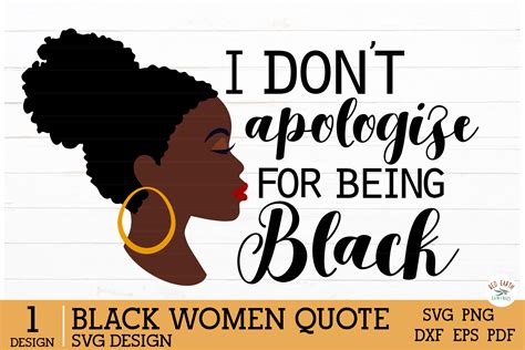 African American Black Woman Quotes Graphic by redearth and gumtrees ...