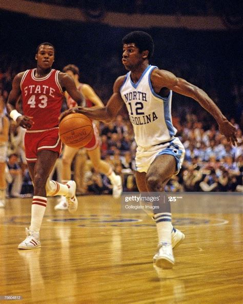 CHAPEL HILL, NC- CIRCA 1974: Phil Ford #12 of the University of North ...