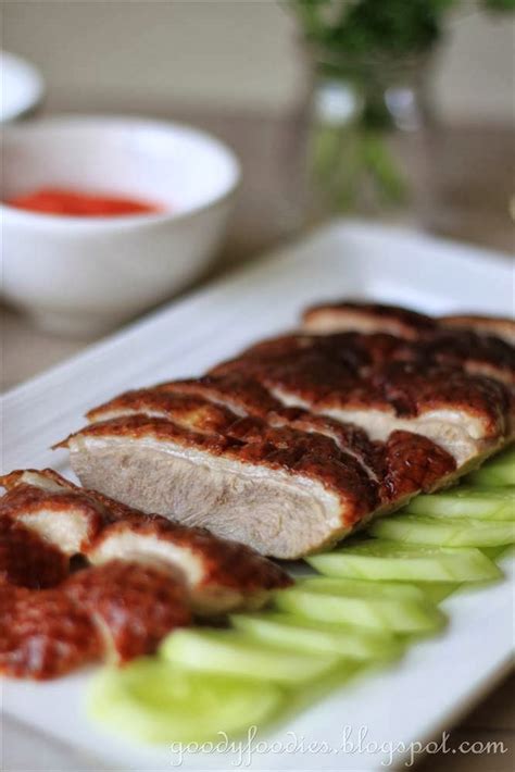 GoodyFoodies: Recipe: Crispy-skin Chinese Roast Duck 烤鸭