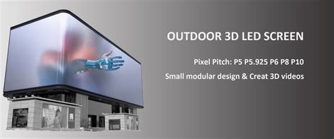 Outdoor 3D LED Screen, Get Latest Price - MAXTOP LED Display