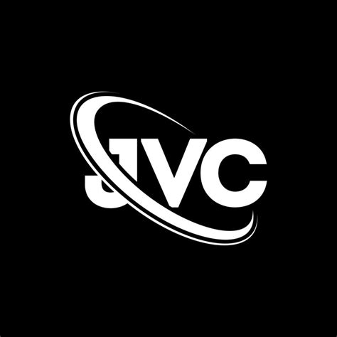 JVC logo. JVC letter. JVC letter logo design. Initials JVC logo linked ...