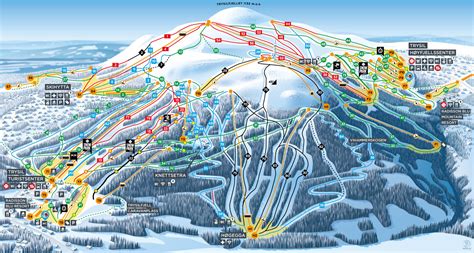 Trysil Pistkarta - Freeride