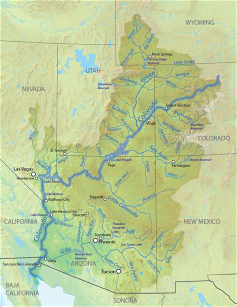 Colorado River: Dams and Drought, the Folly of Taming Nature ...