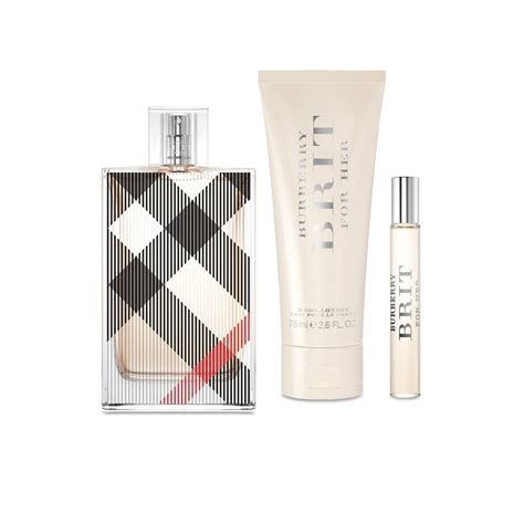 Burberry - Burberry Brit Perfume Gift Set for Women - 3 Piece - Walmart ...