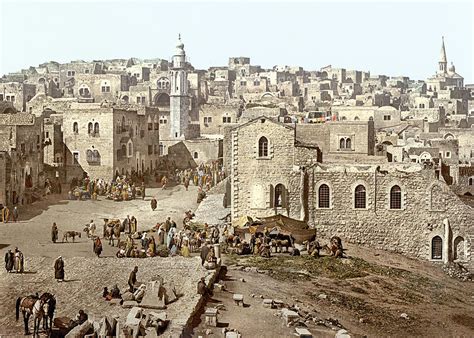 Bethlehem Manger Square 1900 Photograph by Munir Alawi - Pixels