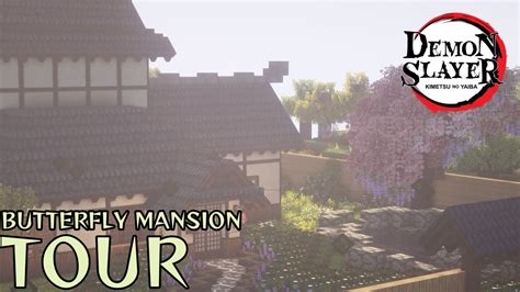 Butterfly Mansion Minecraft Tour - YouTube