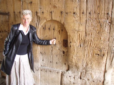 Kathy tries the "eye of the needle" gate at Rothenburg | Flickr