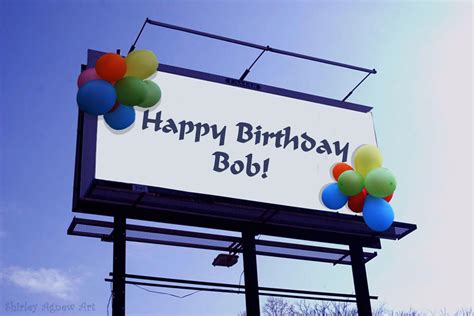 Funny Happy Birthday Bob Images - massage for happy birthday