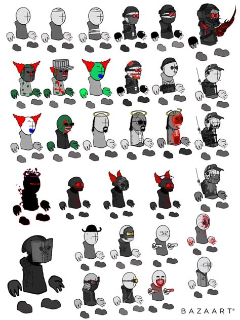 All madness combat characters in cup of coffee style V2 : madnesscombat ...