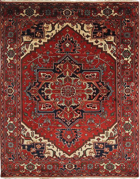 33445 Heriz Indian Rugs | Indian rugs, Rugs on carpet, Rugs