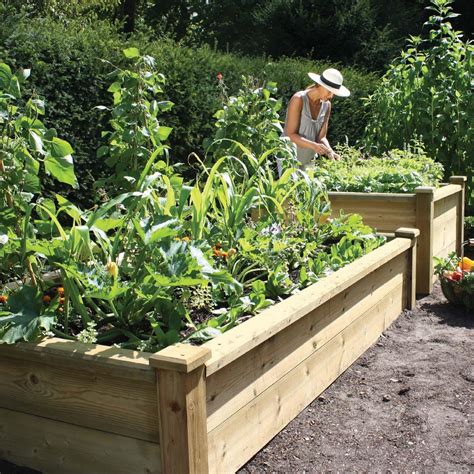 Superior Wooden Raised Bed Kits - Harrod Horticultural