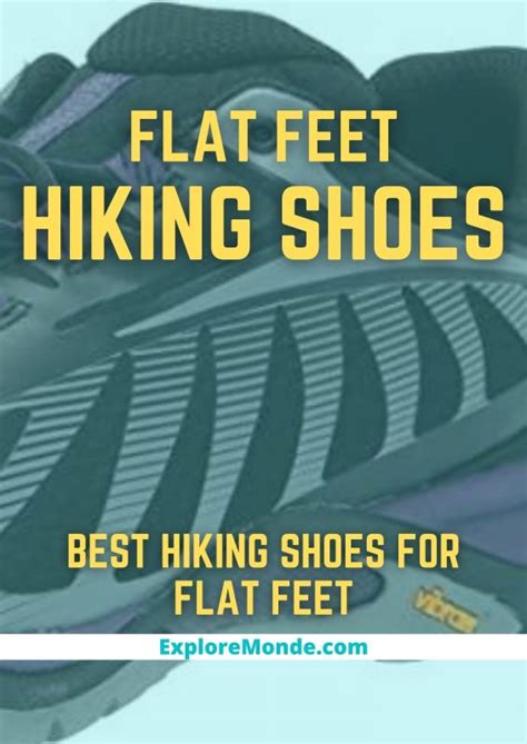 BEST HIKING SHOES FOR FLAT FEET | Explore Monde