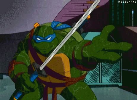 Leonardo Ninja Turtles GIF - Leonardo Ninja Turtles Tmnt - Discover ...