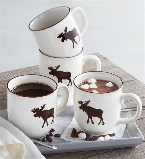 Kitchen & Dining Drink & Barware moose coffee mug etna.com.pe