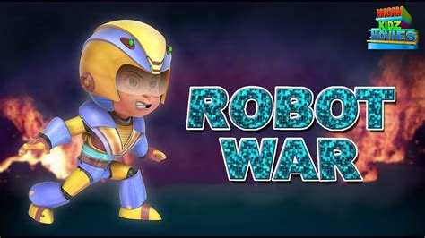 Vir The Robot Boy | Robot War | Full Movie | Cartoons For Kids | Wow ...