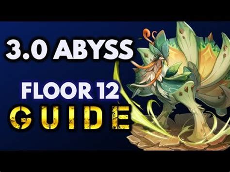 Here's the guide on Abyss 3.0 Floor 12!! : r/Genshin_Impact