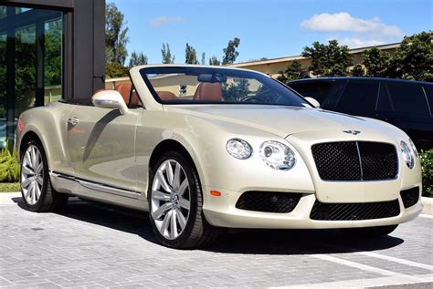 Pre-Owned 2014 Bentley Continental GTC GT V8 Convertible 2D Convertible ...