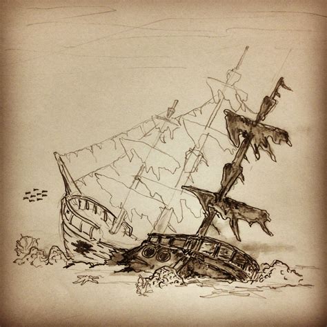 Pin by pamela naiara on Desenho 1 in 2023 | Shipwreck tattoo, Ship ...