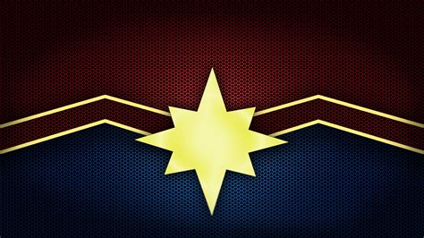 Captain Marvel Logo Wallpaper,HD Superheroes Wallpapers,4k Wallpapers ...