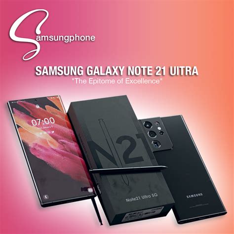 Samsung Galaxy Note 21 Ultra Specs: The Epitome of Excellence | by ...