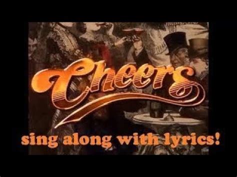 Cheers theme song - lyrics on screen - YouTube