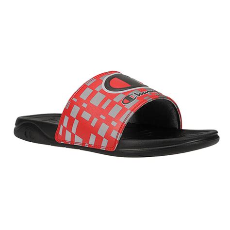 Champion Men's Mega Slides Graphic