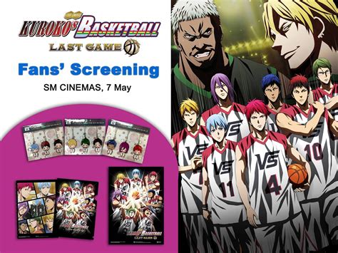 Kuroko No Basket Last Game Fans Screening in the Philippines (with ...