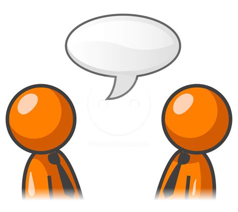 Person Talking Clipart