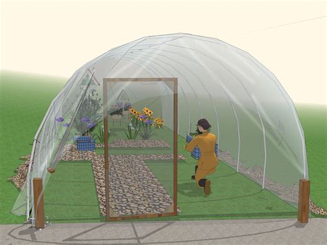 How to Build a PVC Hoophouse | Pvc greenhouse, Pvc greenhouse plans ...