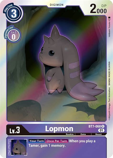 Lopmon - Next Adventure - Digimon Card Game