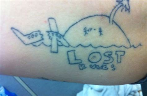 Kids Lost Temporary Tattoo