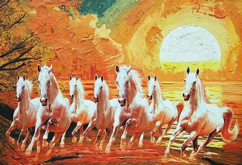 Running Horse Painting Direction In Office : Vastu Shastra For Running ...