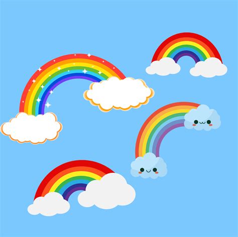 Rainbow Cloud SVG – MasterBundles