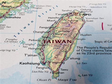 Map Taiwan