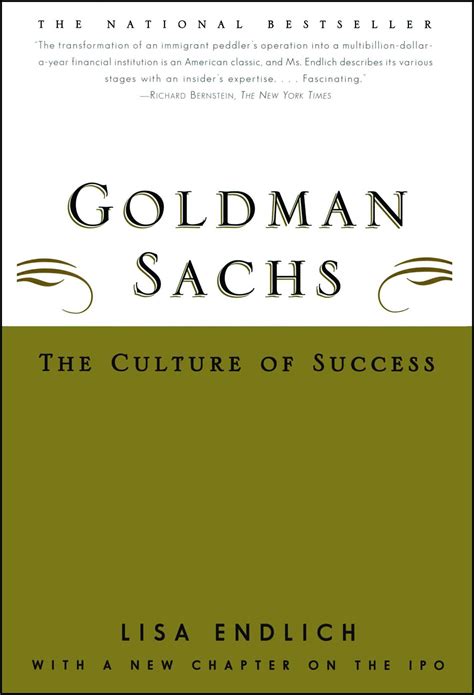 Goldman Sachs | Book by Lisa Endlich | Official Publisher Page | Simon ...