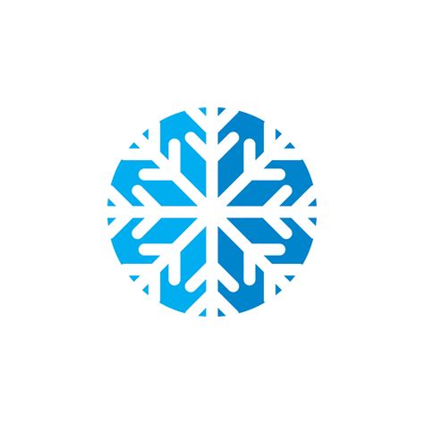 Snow vector , Abstract Winter Logo 5286751 Vector Art at Vecteezy