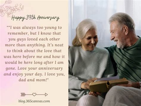 50+ Sweetest 39th Year Anniversary Quotes - 365Canvas Blog