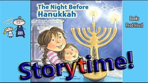 THE NIGHT BEFORE HANUKKAH Read Aloud ~ Hanukkah Stories for Kids ...