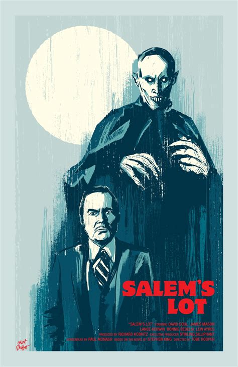 Salem's Lot poster by Matt Talbot | Horror posters, Classic horror ...