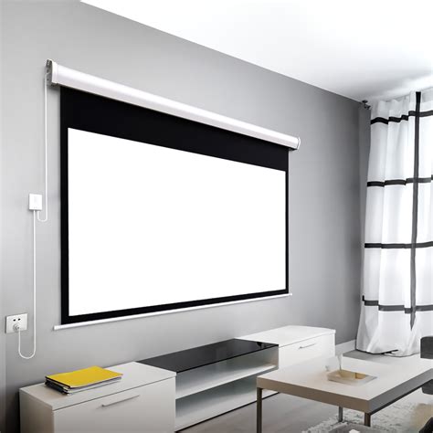 Motorized projector screen - tyredmoney