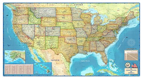 Map Of Usa Wallpaper – Topographic Map of Usa with States