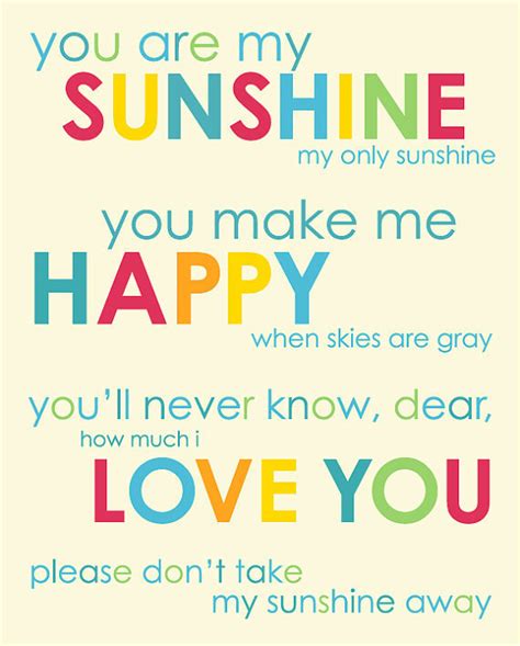 You Are My Sunshine Quotes. QuotesGram