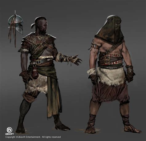 Jeff Simpson - Assassin's Creed: Origins Bandits Concepts