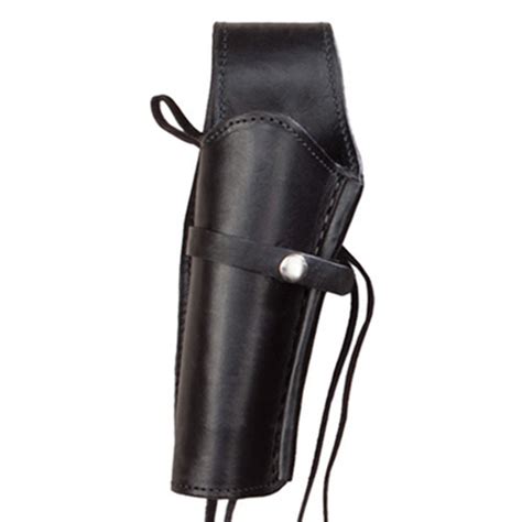 Black .45 Caliber Smooth Leather Holster - Western Express