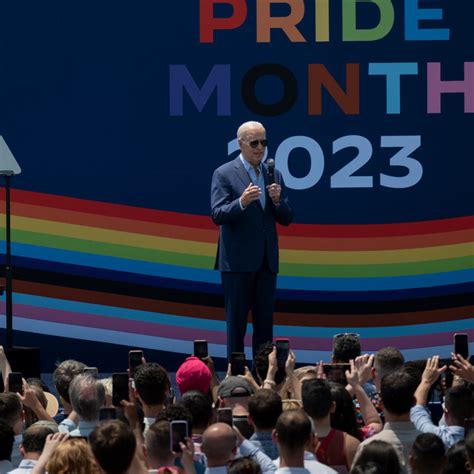 At Pride Event, Biden Vows to Protect Rights of L.G.B.T.Q. Americans ...